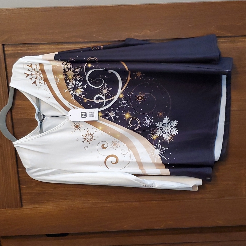 Women's long sleep blouse